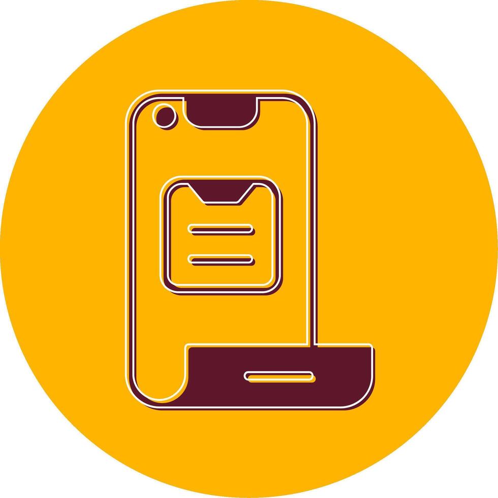 Folding Phone Vector Icon