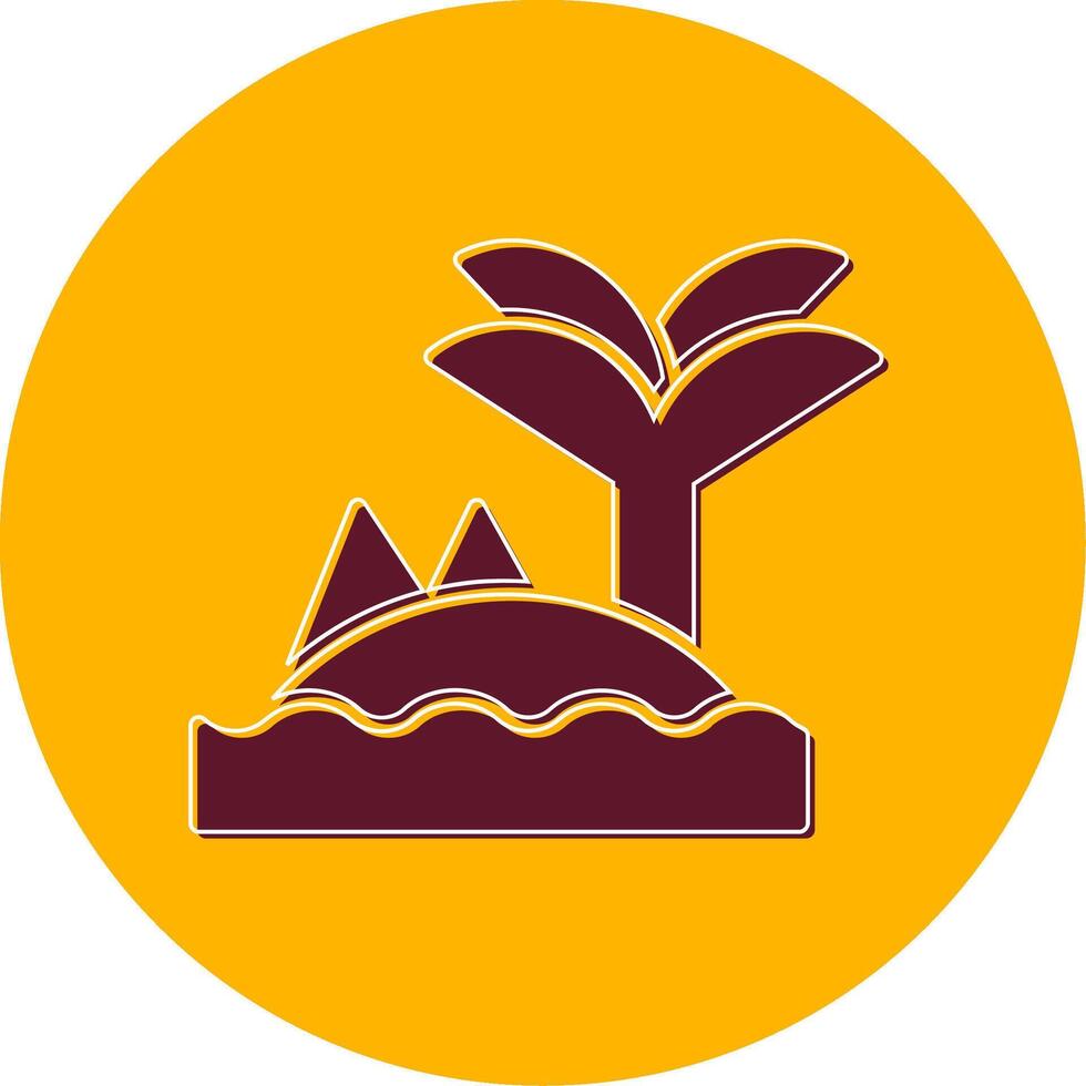 Island Vector Icon