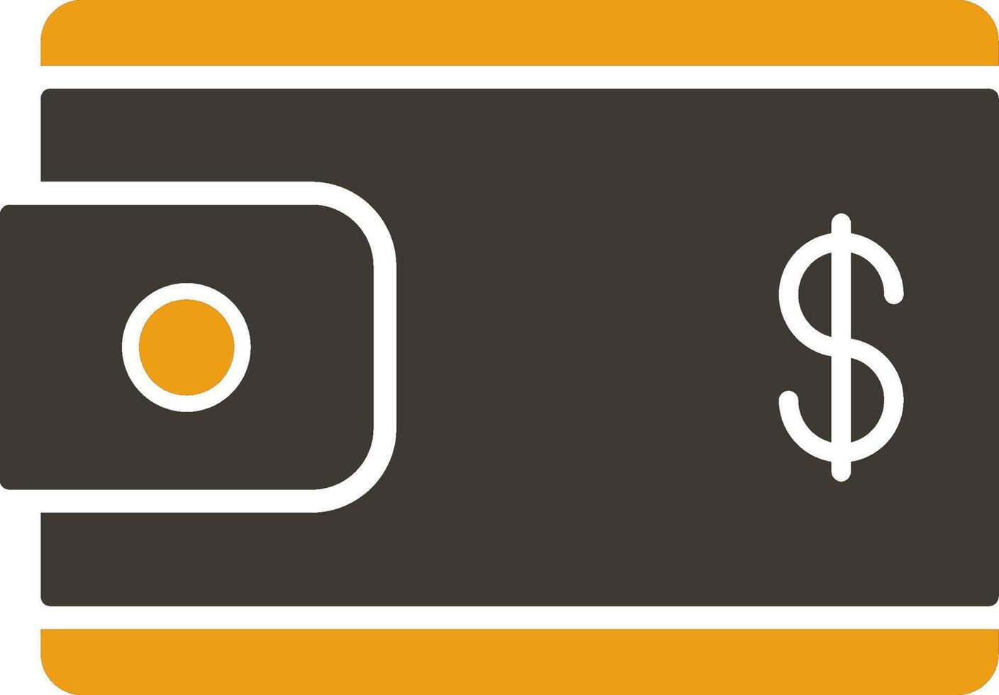 glyph two color icon vector