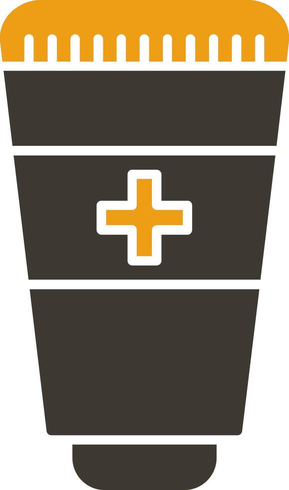 glyph two color Vector Icon