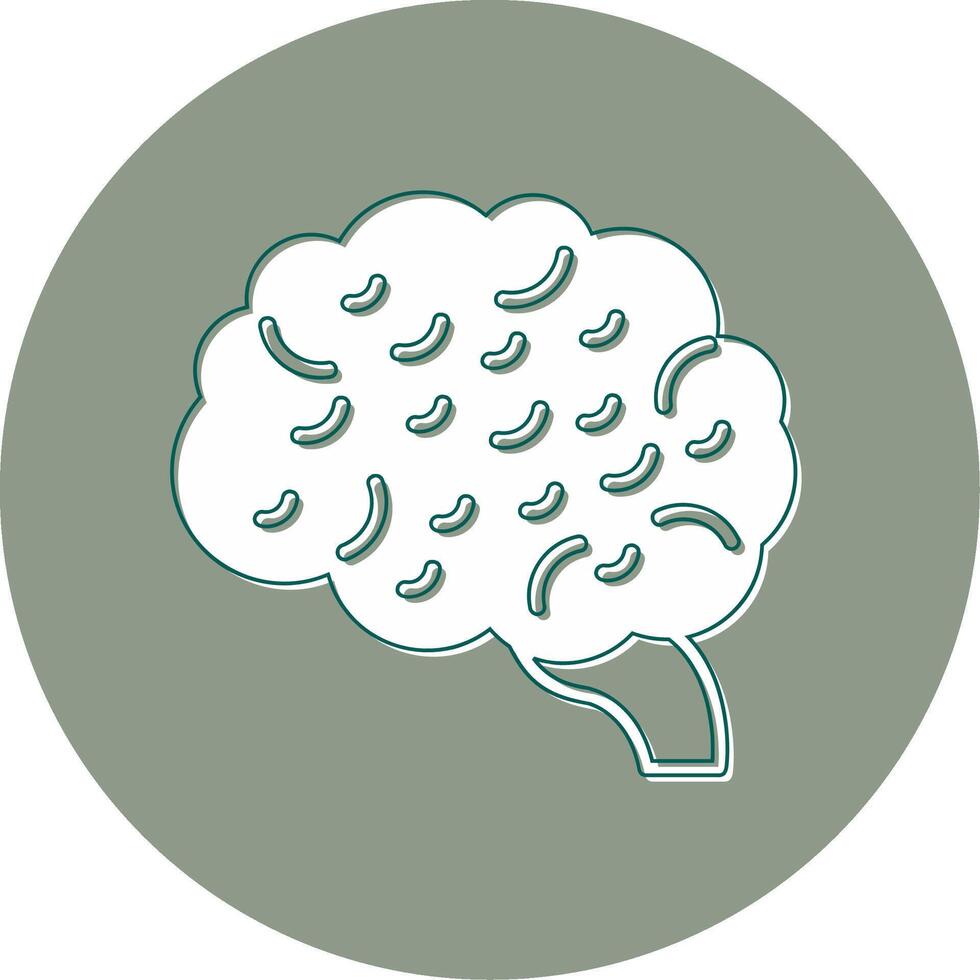 Human Brain Vector Icon