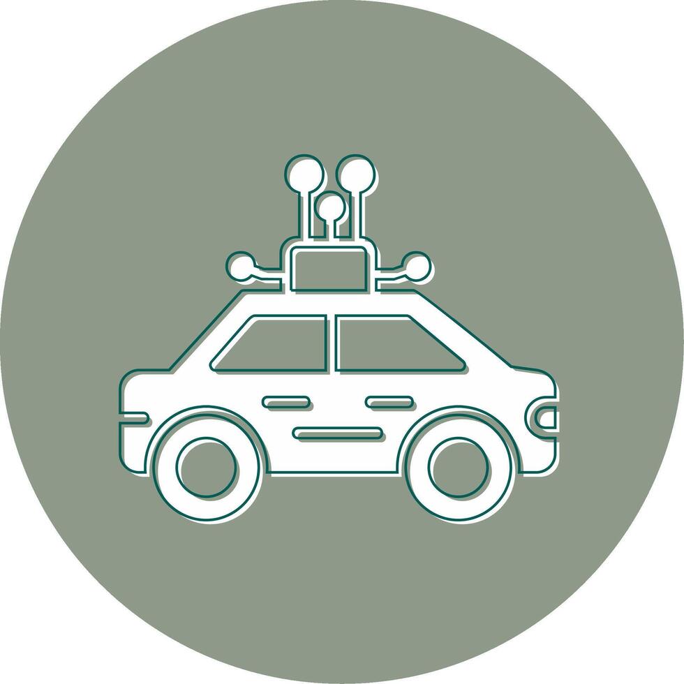 Smart Car Vector Icon