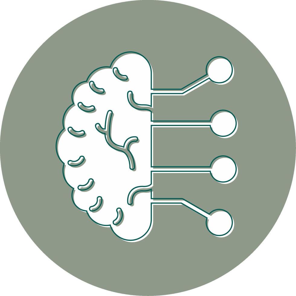 Artificial Intelligence Vector Icon