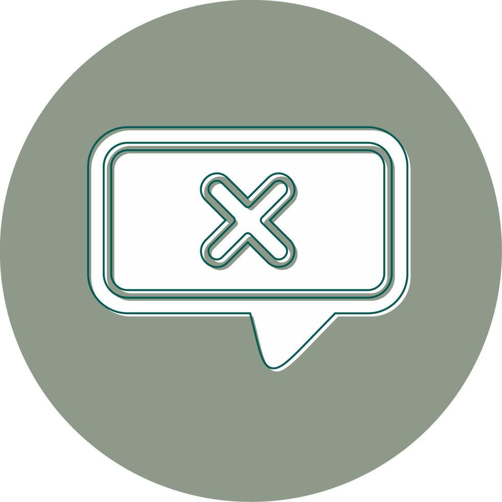 Rejected Vector Icon