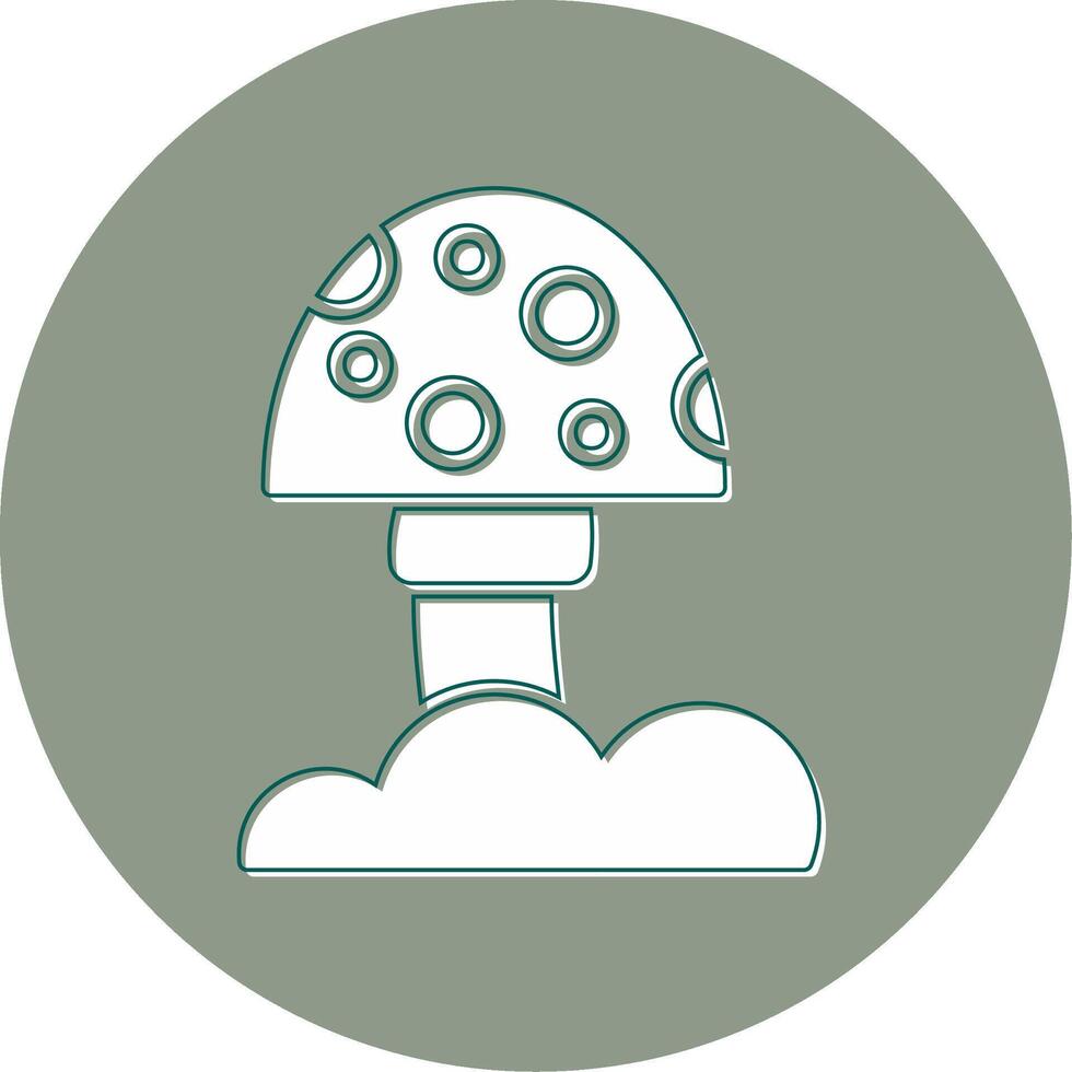 hongos vector icono