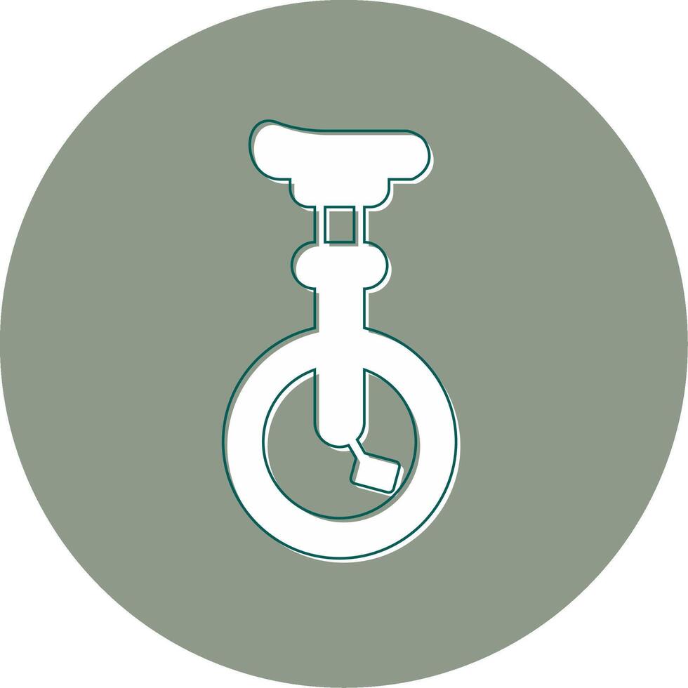 Unicycle Vector Icon