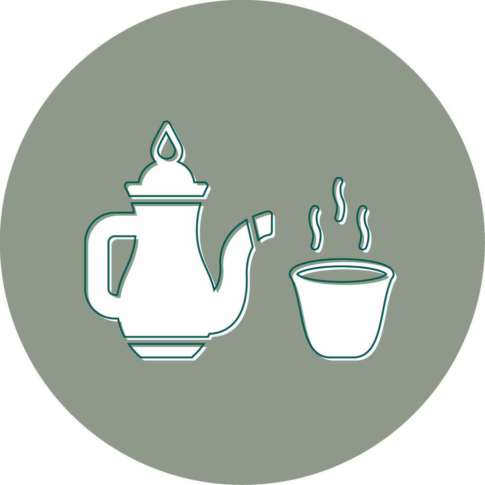 Arábica café vector icono