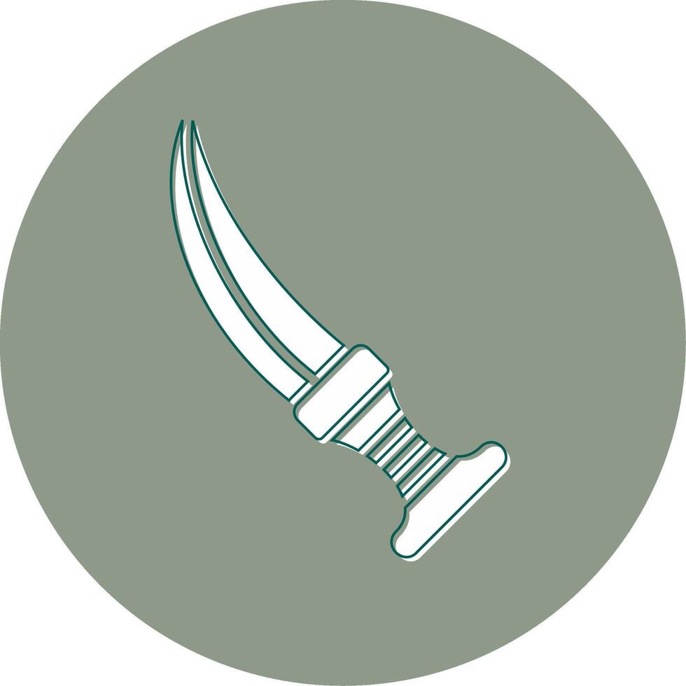 Jambiya Vector Icon