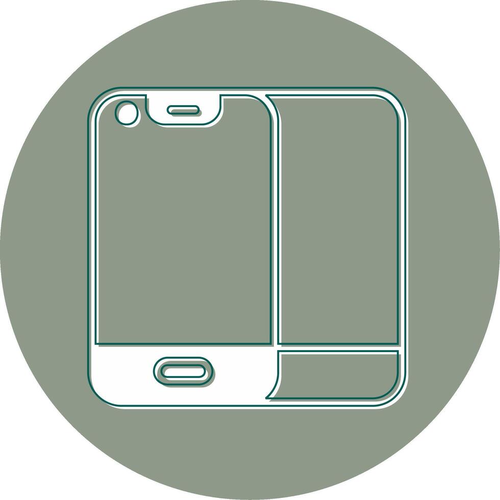 Foldable Phone Vector Icon