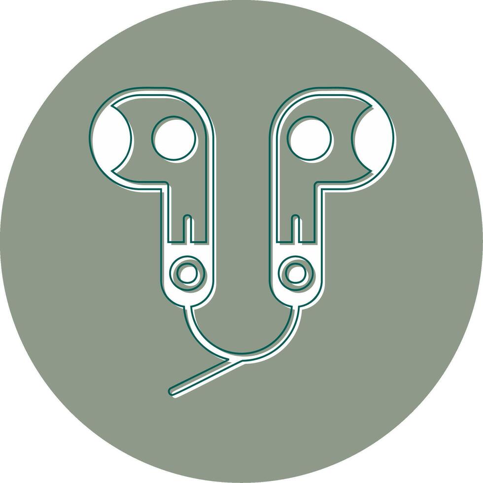 Earpiece Vector Icon