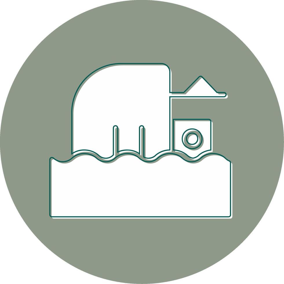 Shipwreck Vector Icon