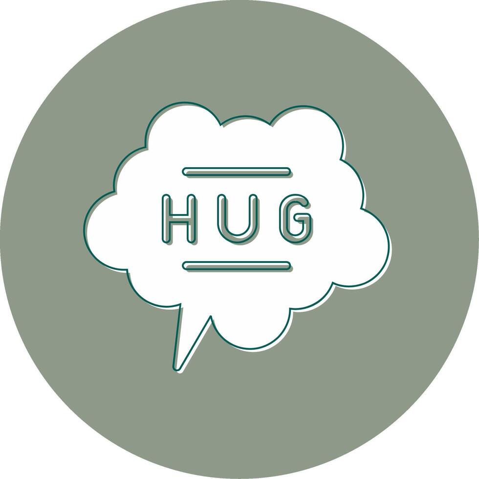 Hug Vector Icon