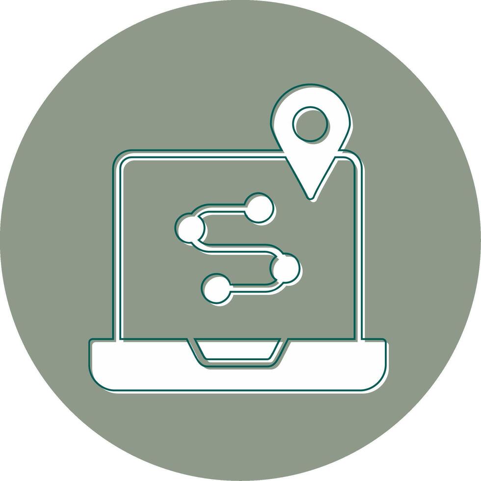 Tracking Vector Icon