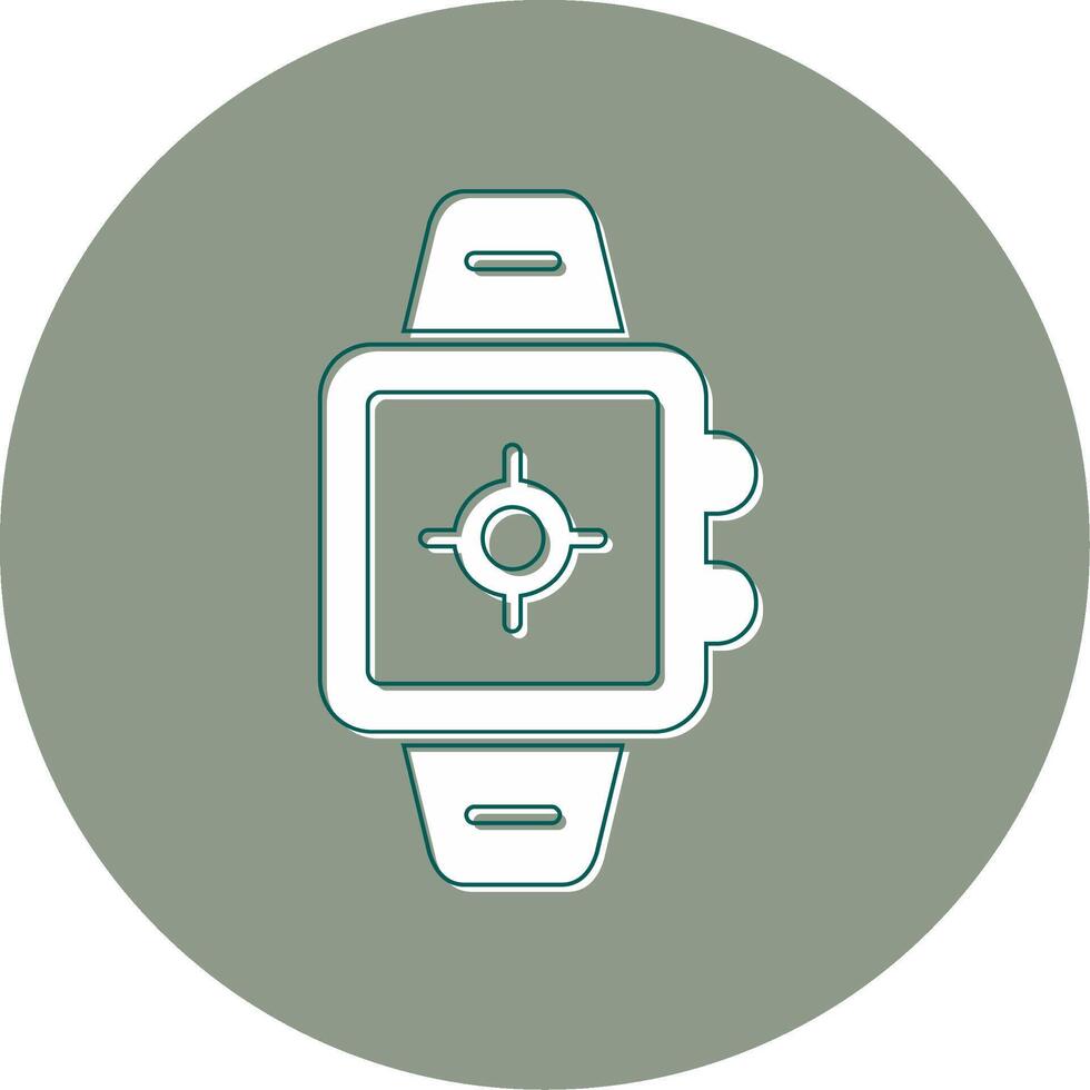 icono de vector de reloj inteligente