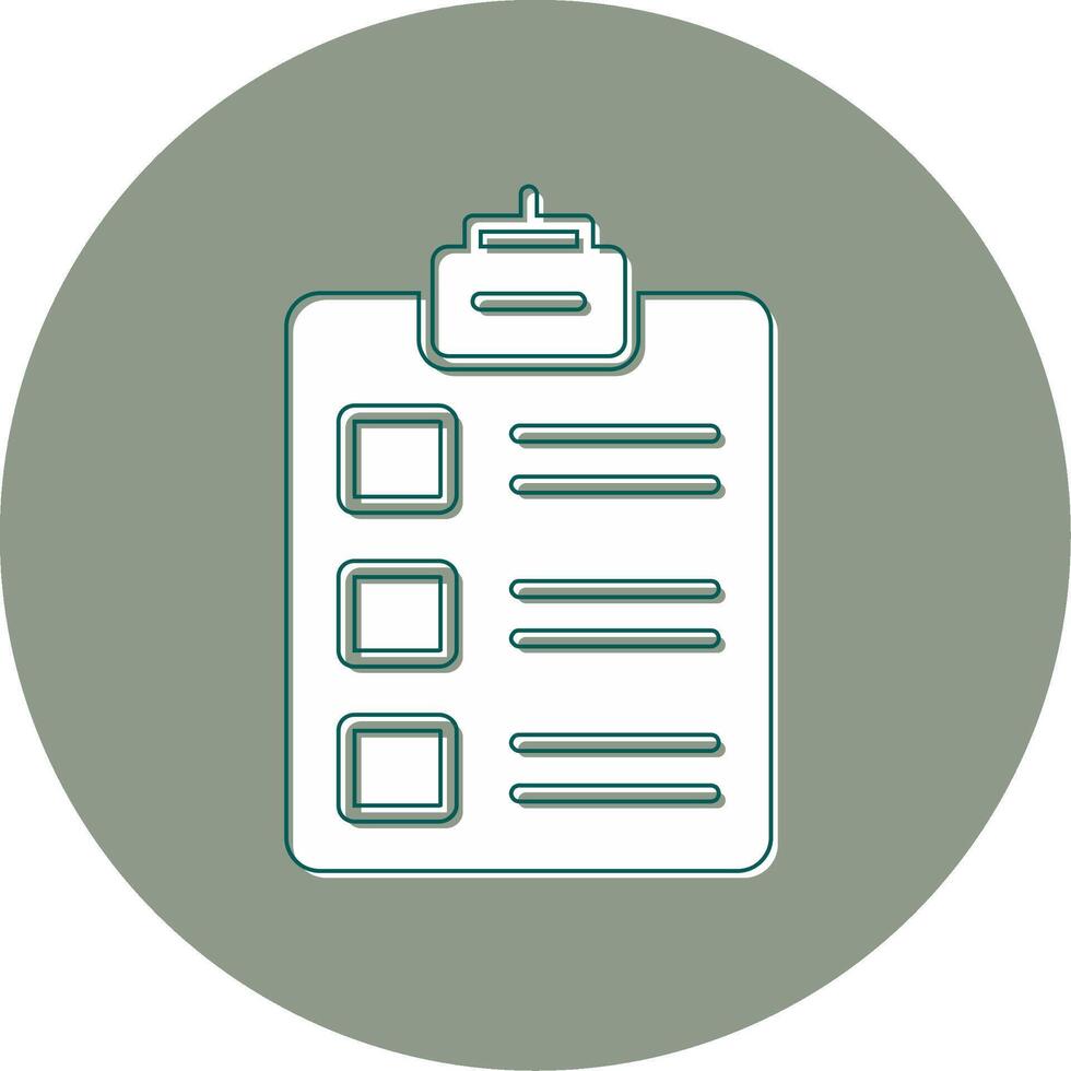Check List Vector Icon