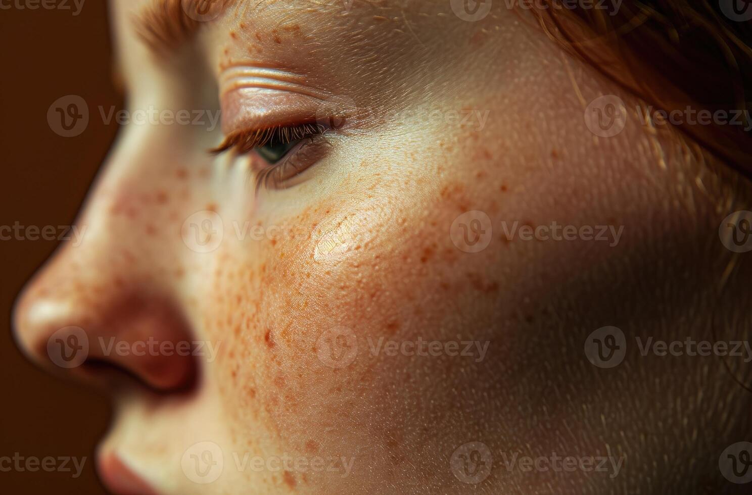 AI generated Unmasking Skin Imperfections Closeup of Enfebium Pilaris, A Common Skin Condition photo