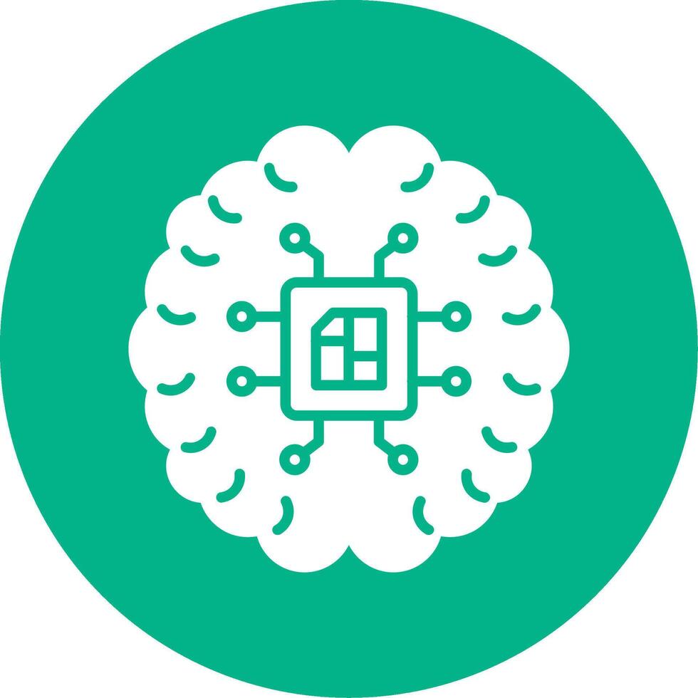 Artificial Intelligence Vector Icon