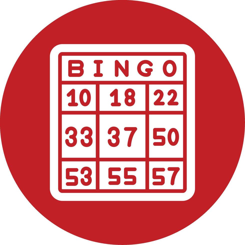 Bingo Vector Icon