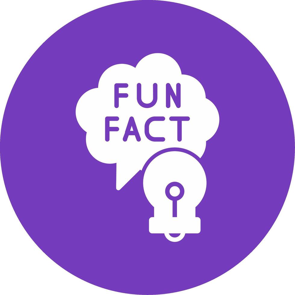 Fun Fact Vector Icon