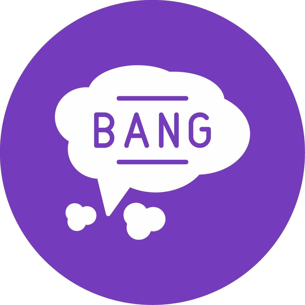 Bang Vector Icon