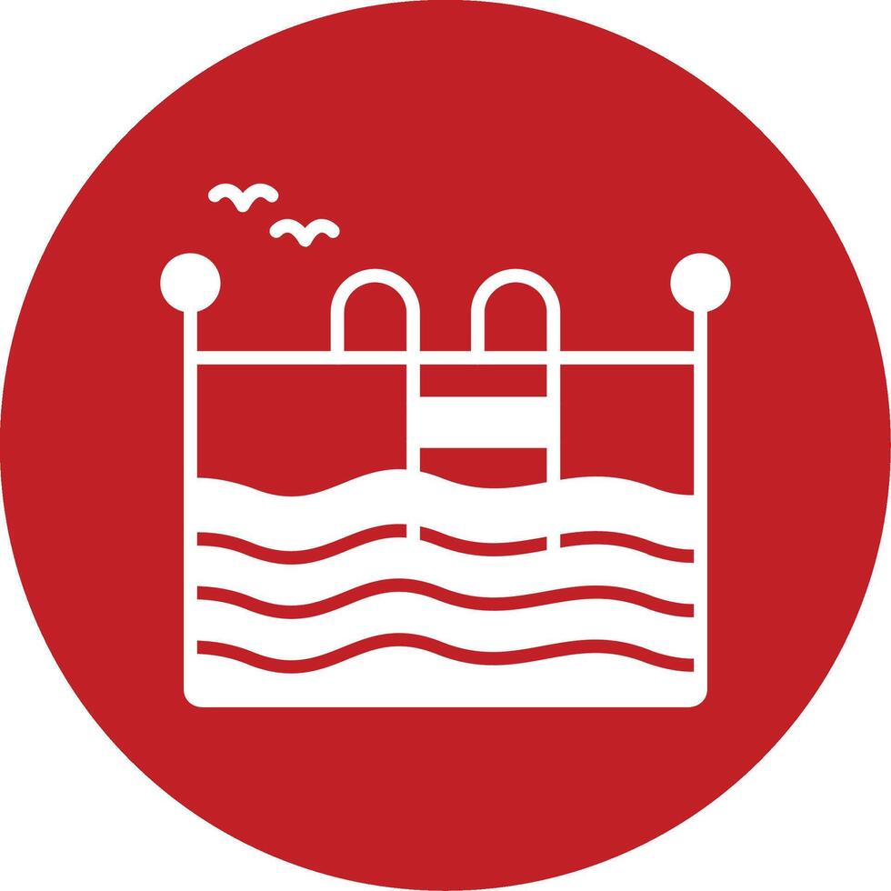 Swimming Pool Vector Icon