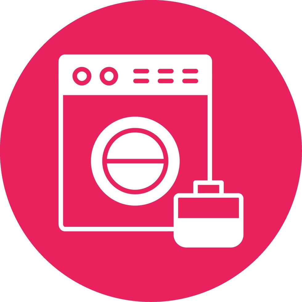 Washing Machine Vector Icon