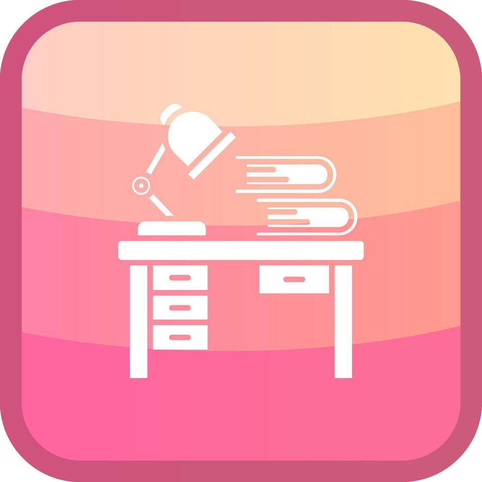 Workspace Glyph Squre Colored Icon vector