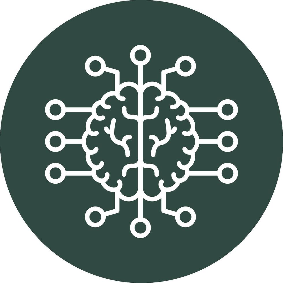 Artificial Intelligence Vector Icon
