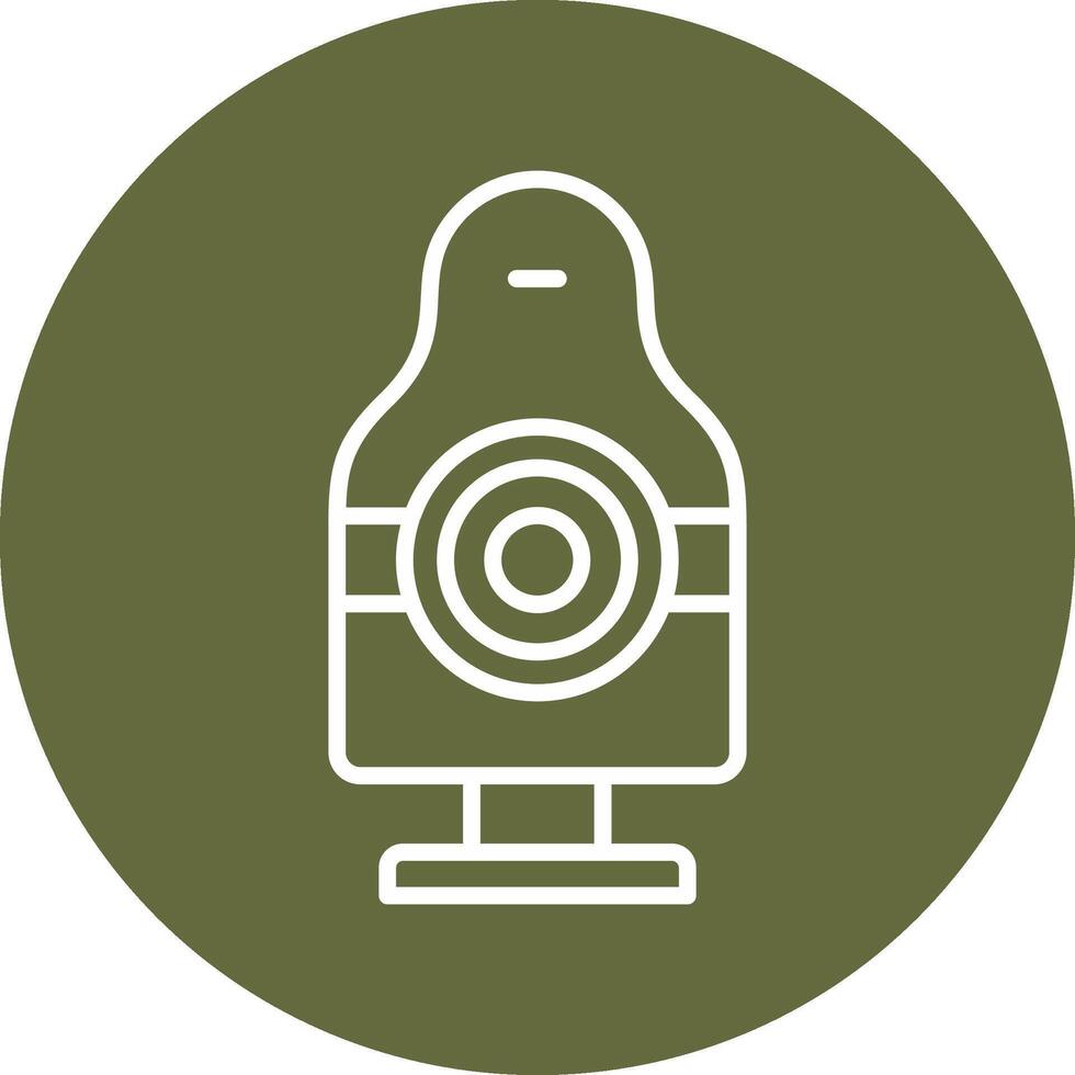 Shooting Target Vector Icon