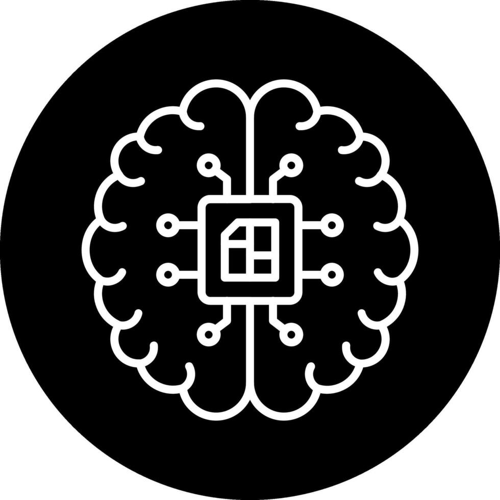 Artificial Intelligence Vector Icon