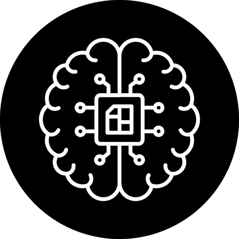 Artificial Intelligence Vector Icon