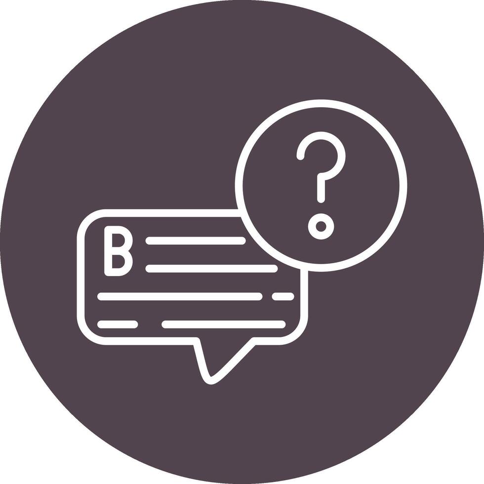 Question Vector Icon