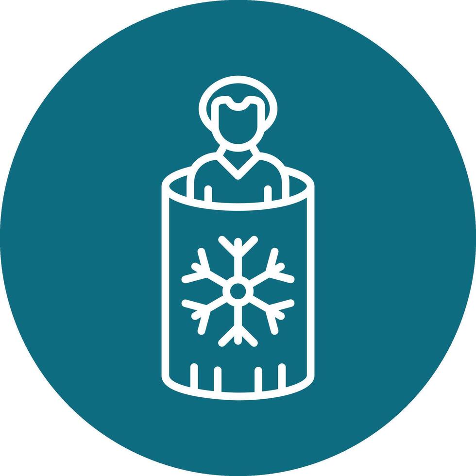 Cryotherapy Vector Icon