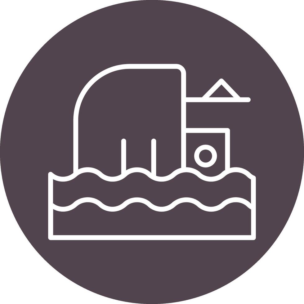 Shipwreck Vector Icon