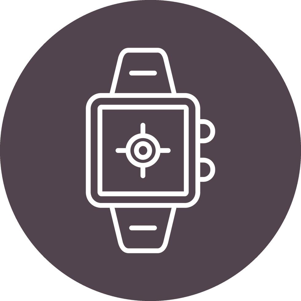 icono de vector de reloj inteligente