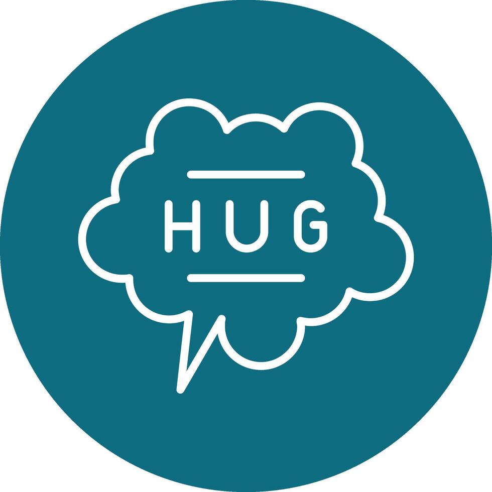 Hug Vector Icon