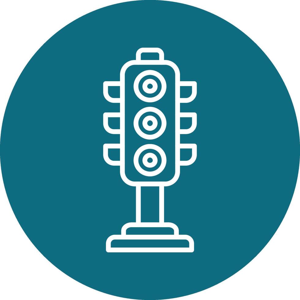 Traffic Light Vector Icon