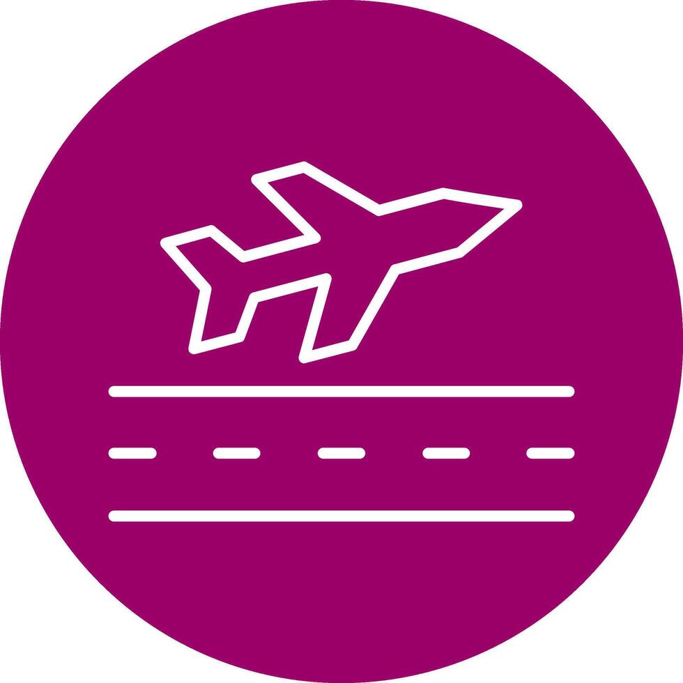 Departure Vector Icon