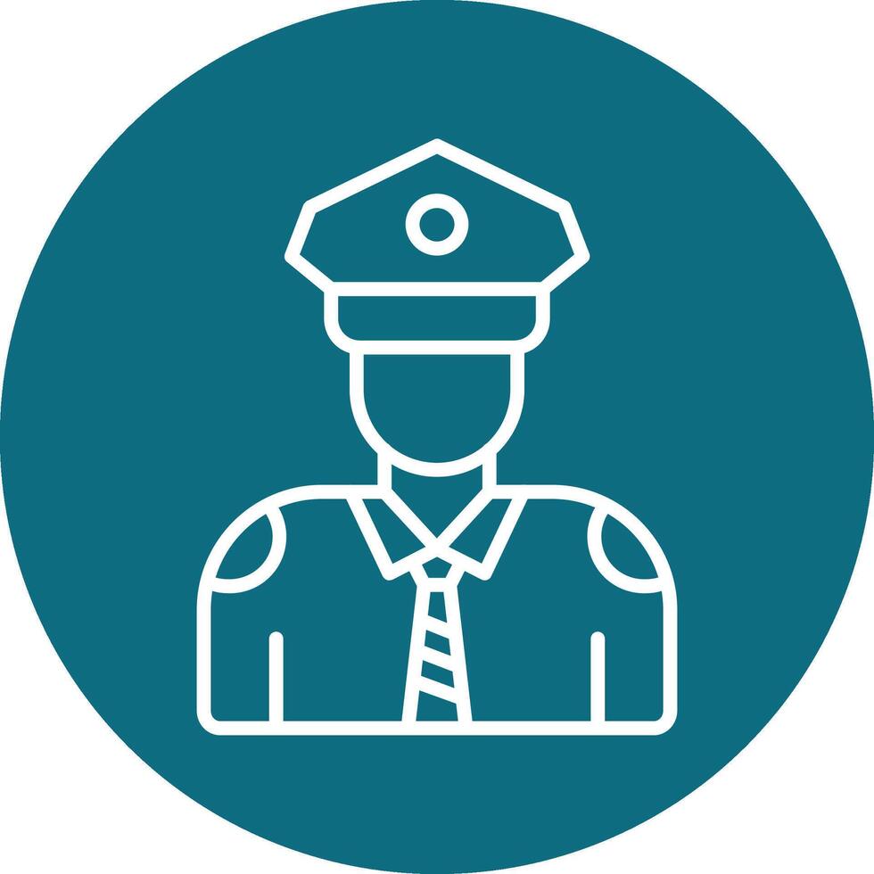 Security Guard Vector Icon