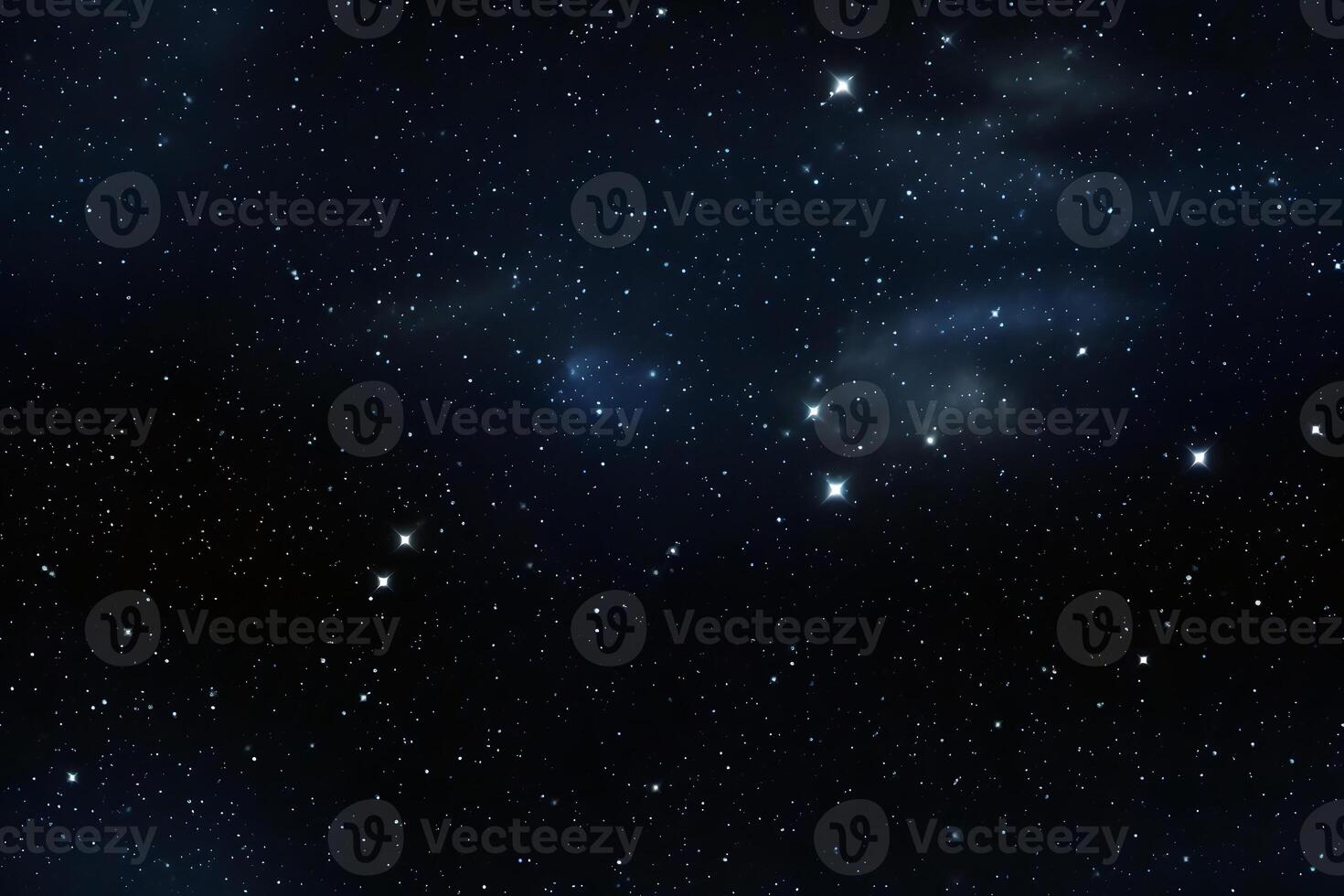 ai generado sin costura textura y fotograma completo antecedentes de estrellado noche cielo, neural red generado imagen foto