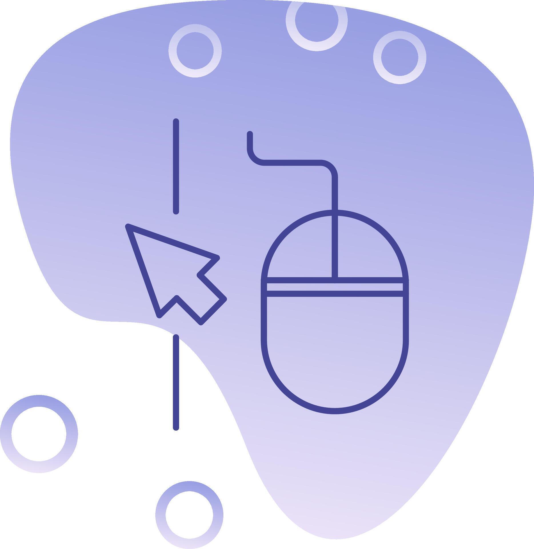 Mouse Gradient Bubble Icon 37435084 Vector Art at Vecteezy