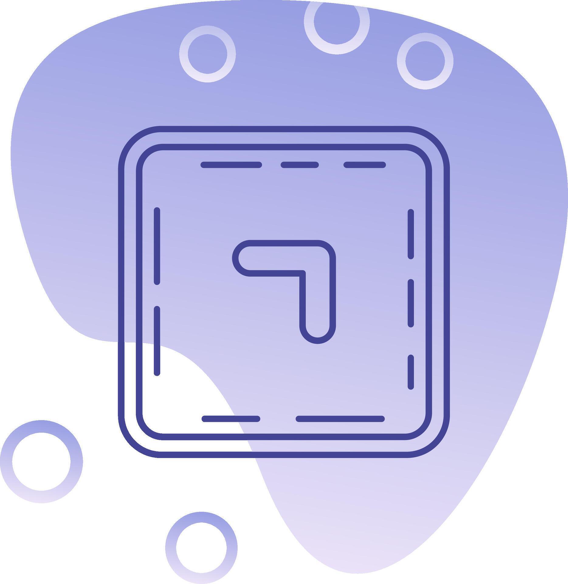 Chevron Gradient Bubble Icon 37435708 Vector Art at Vecteezy