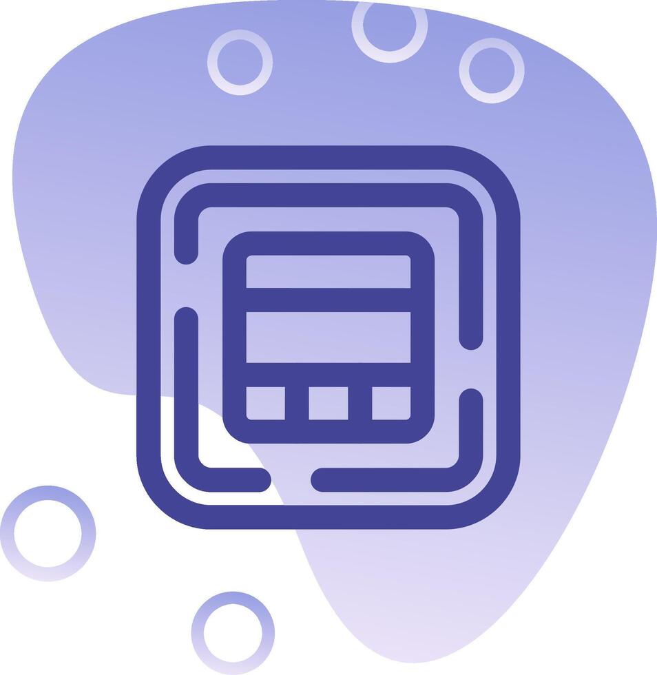 Layout Gradient Bubble Icon 37435899 Vector Art at Vecteezy