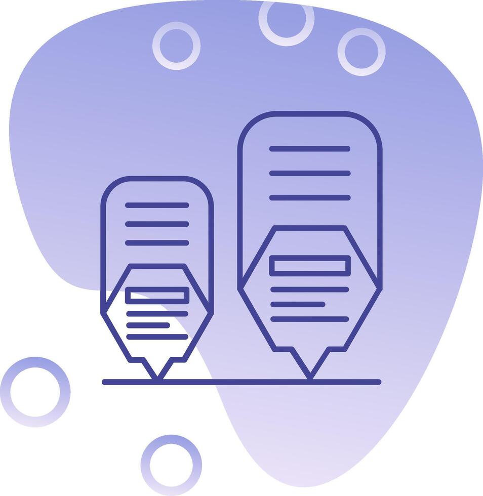 Infographic elements Gradient Bubble Icon vector