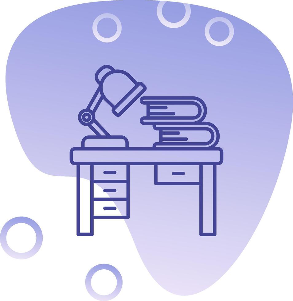 Workspace Gradient Bubble Icon vector