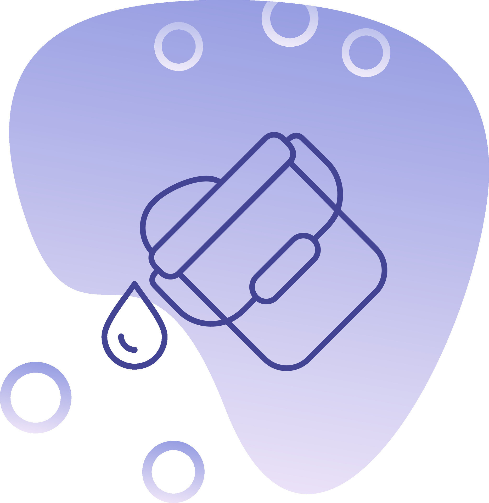 Paint bucket Gradient Bubble Icon 37437155 Vector Art at Vecteezy