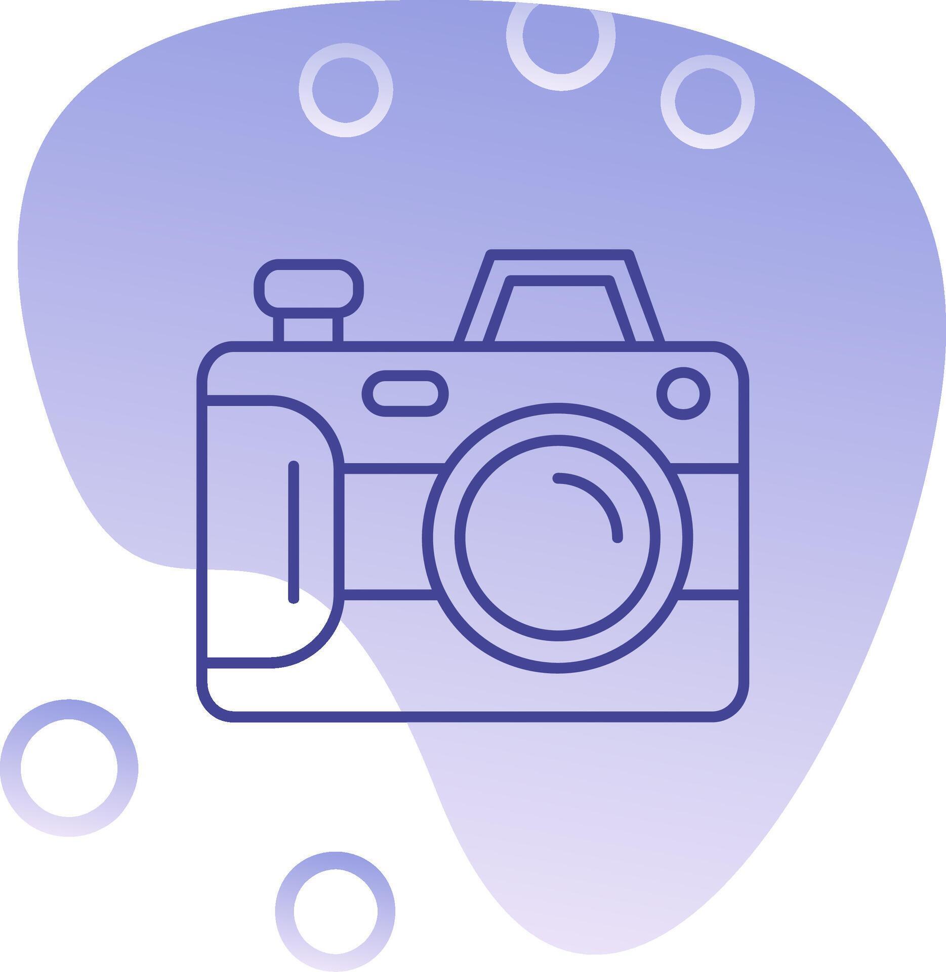 Camera Gradient Bubble Icon 37437302 Vector Art at Vecteezy