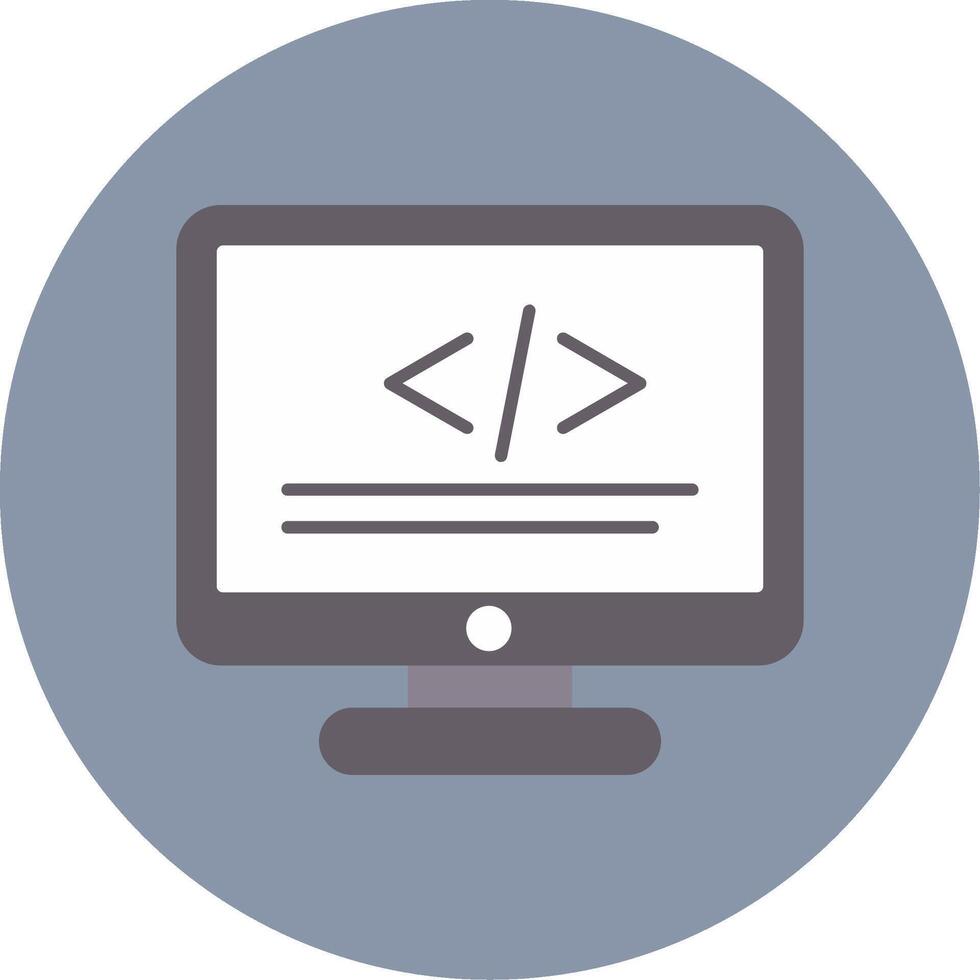 Programming Flat Circle Icon 37437816 Vector Art at Vecteezy
