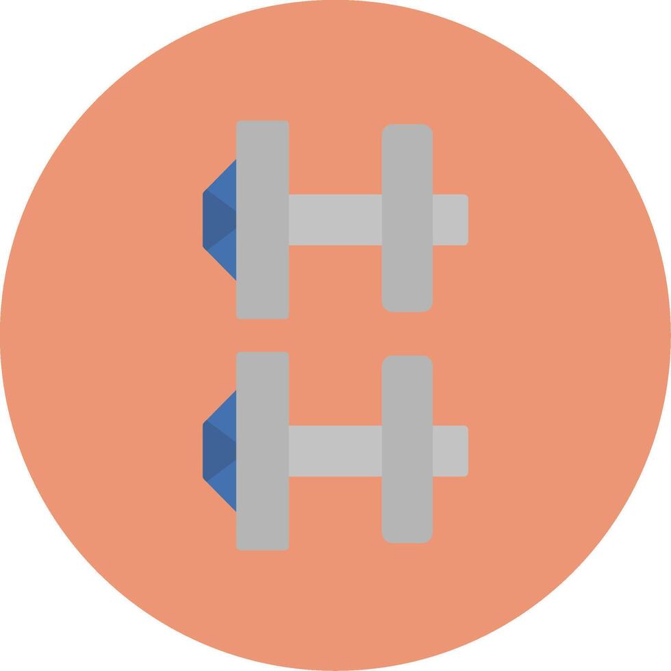 Cuff Links Flat Circle Icon vector
