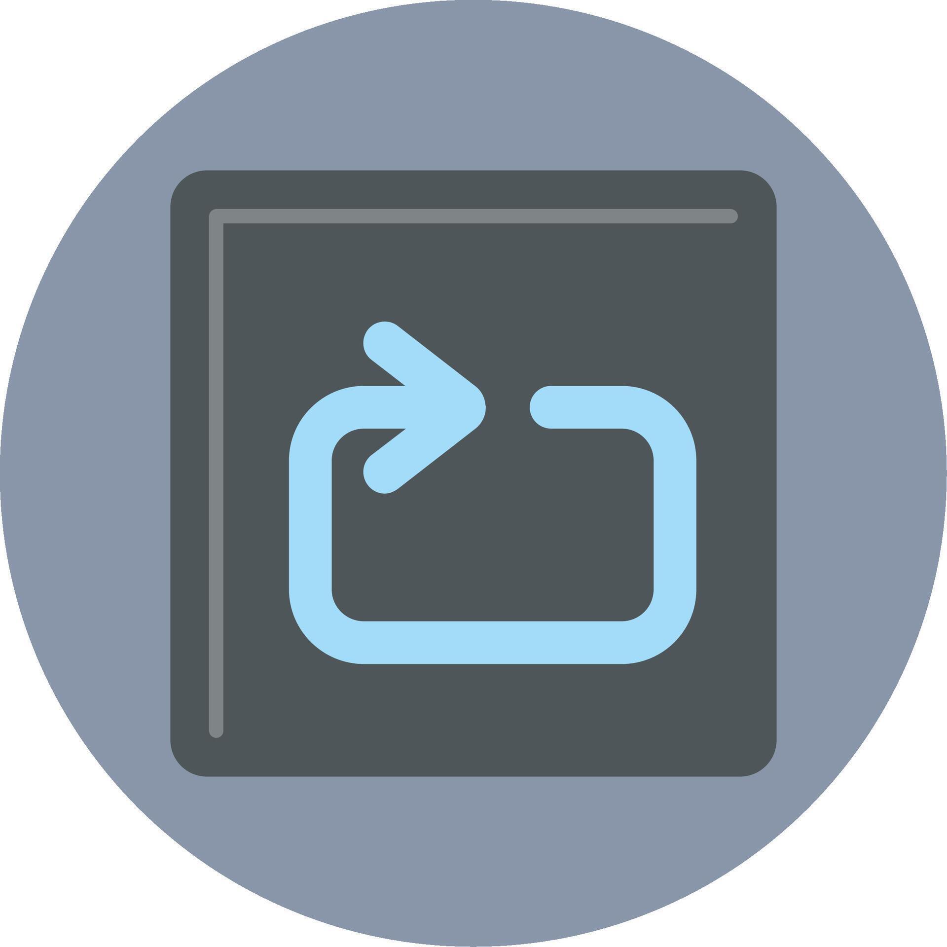 Loop Flat Circle Icon 37438253 Vector Art at Vecteezy